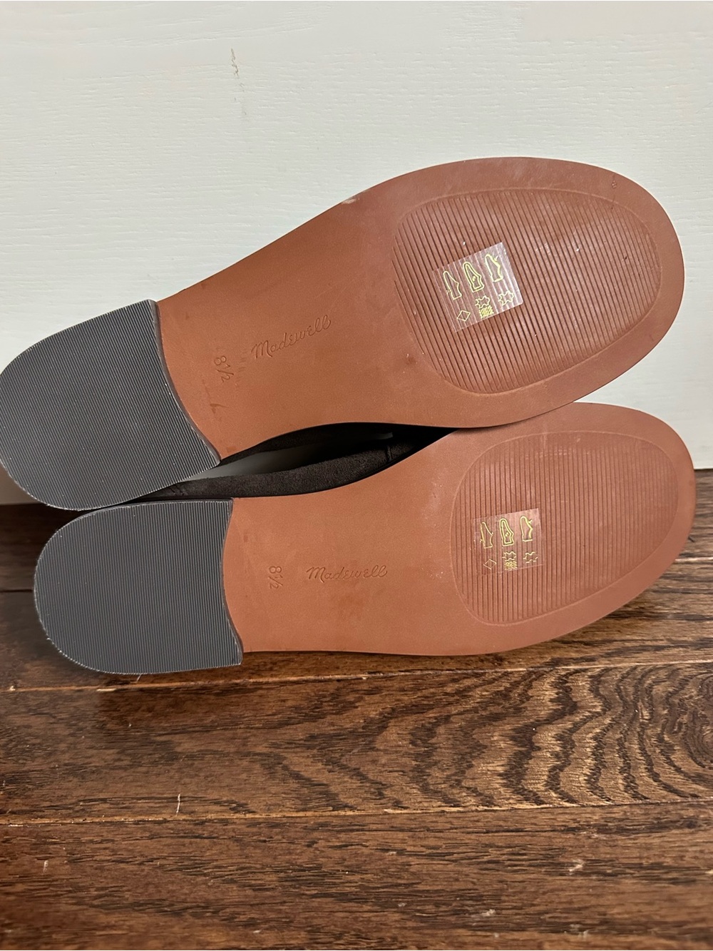 NWOB Madewell The Grayson Penny Loafer in Suede Carob Brown 8.5 - Picture 10 of 11